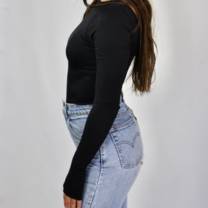 Hygge Ridged Shelf Bra Bodysuit
