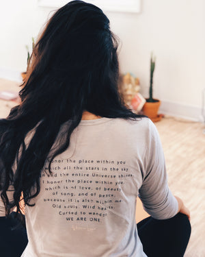 *SALE* We Are One, Namaste Tee