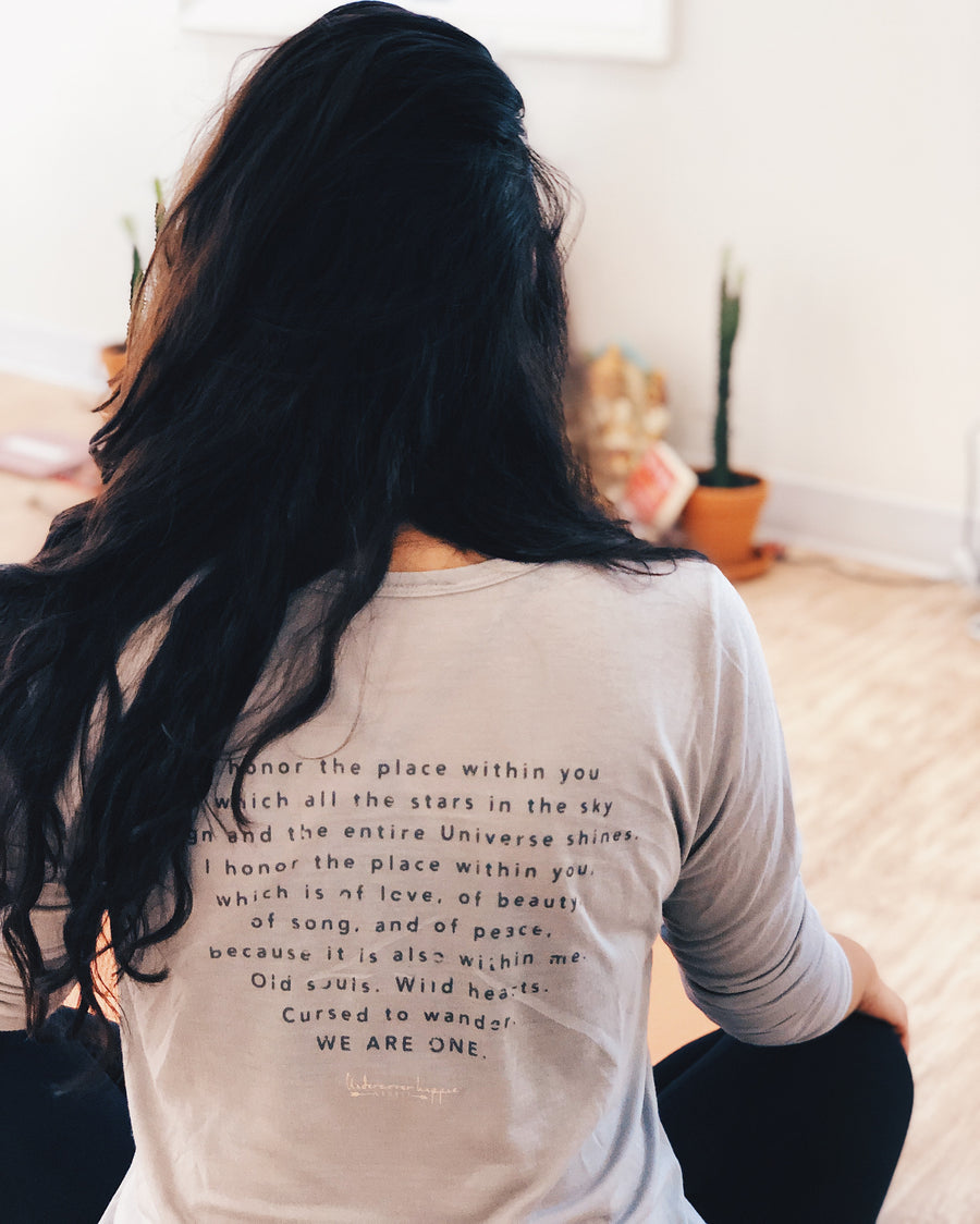 *SALE* We Are One, Namaste Tee