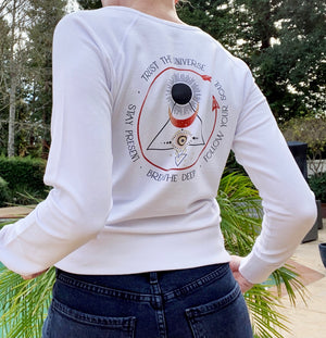 The Sun The Moon The Eye Cotton/fleece