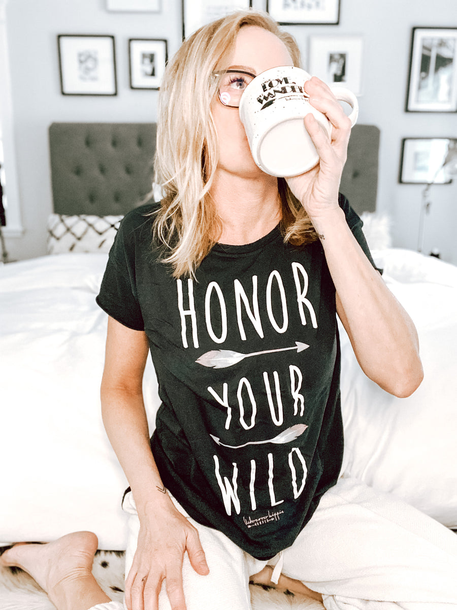 *SALE* Vintage Style 'Honor Your Wild' Rocker Tee