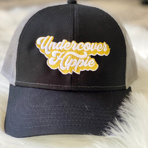 Undercover Hippie Embroidered Snapback Hat