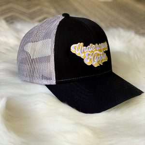 Undercover Hippie Embroidered Snapback Hat