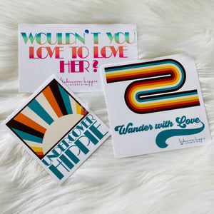 Tribe Essential Sticker 3 Pack, All Weather