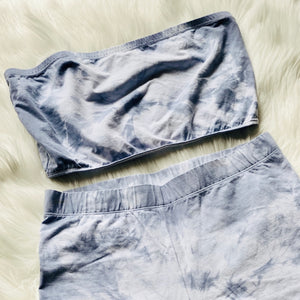 Day Dreamin' Tube Top - Faded Blue Skies