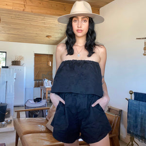 Ibiza Linen Romper