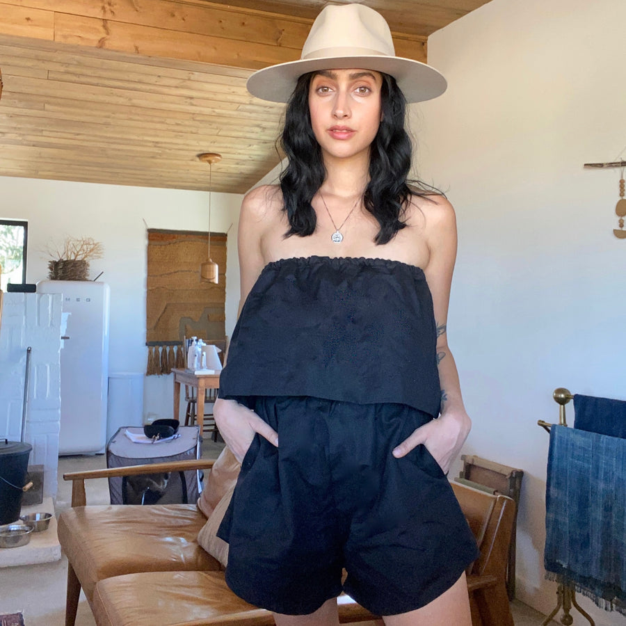 Ibiza Linen Romper