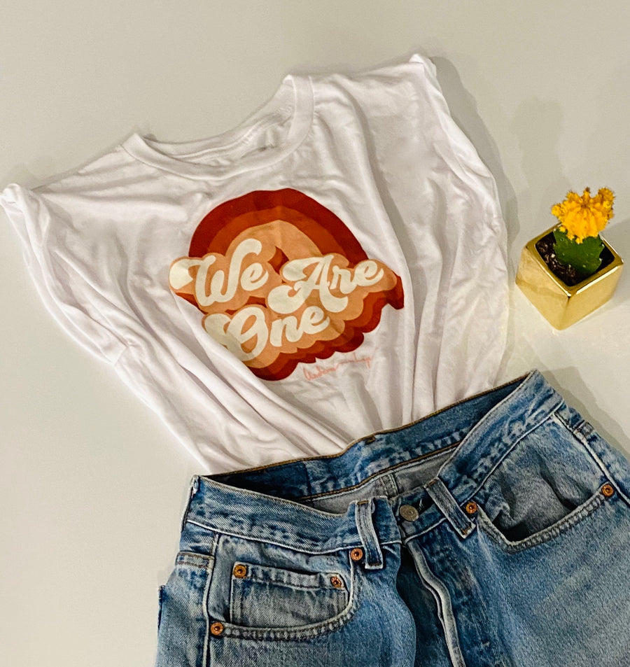 *FINAL Stock* We Are One Retro Tee