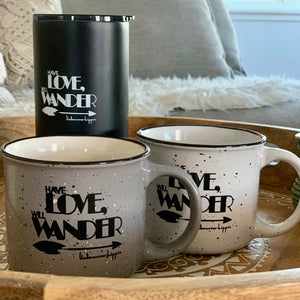 Campfire Ceramic Mug, Have Love - Will Wander
