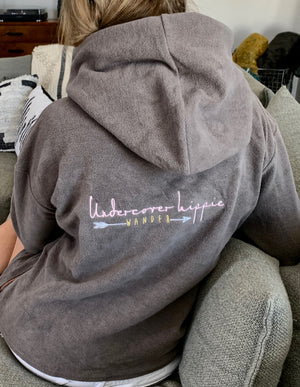 *SALE* Undercover Hippie Embroidered Hoodie