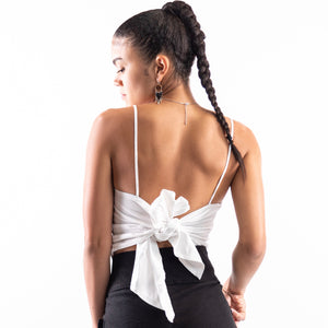 Knot to Brag Linen Top