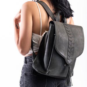 Whiskey Leather Backpack