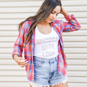 Wander With Love Eco-Jersey Tank