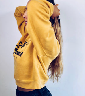 Manifest Gratitude, Cozy Crop Fleece (2 colors)