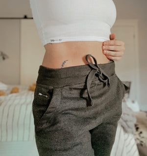 Stayin' Home 'Wander’ Embroidered Joggers